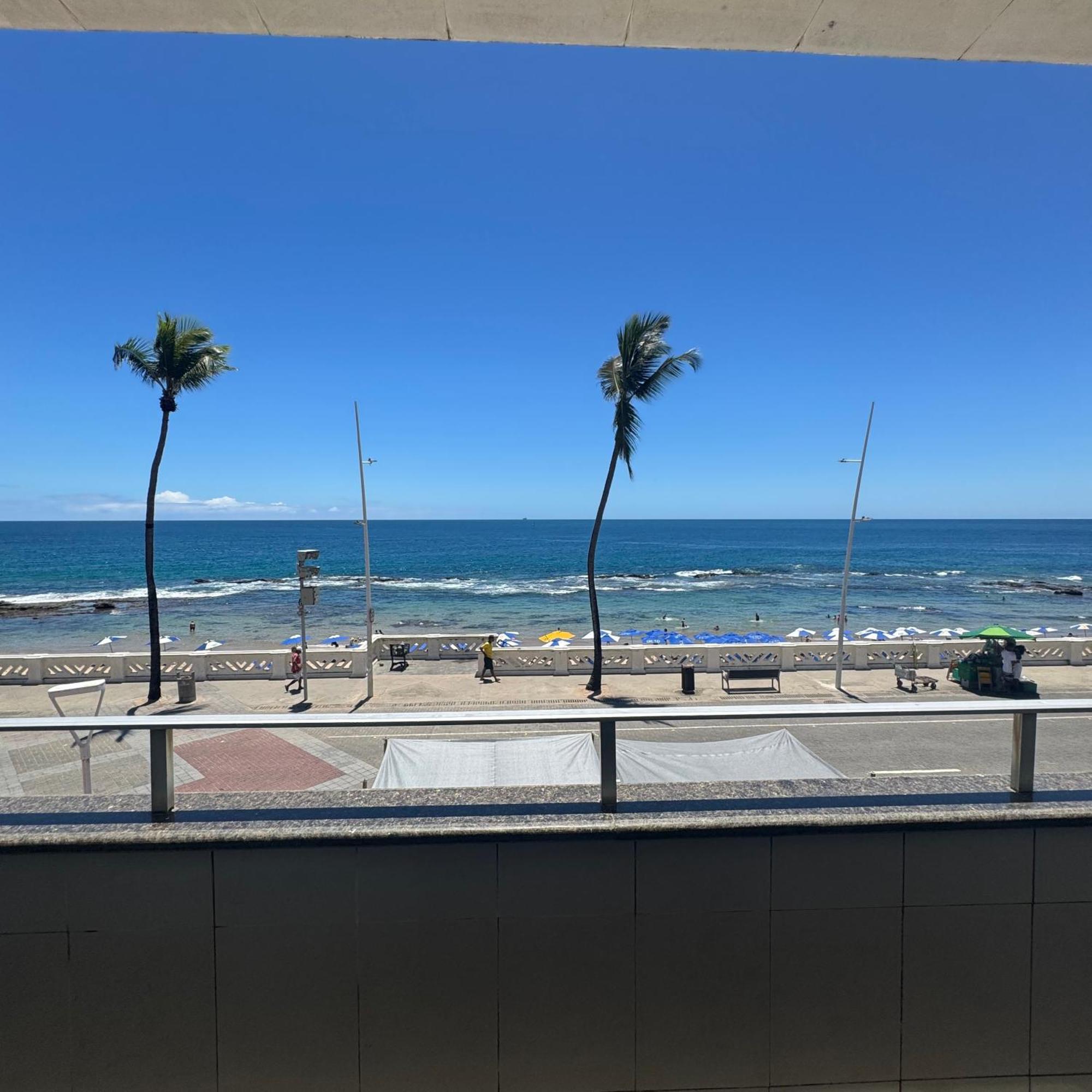 Apartamento Frente Mar Na Barra, Salvador-Ba Bagian luar foto